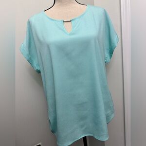 Calvin Klein Light Blue Women's Blouse